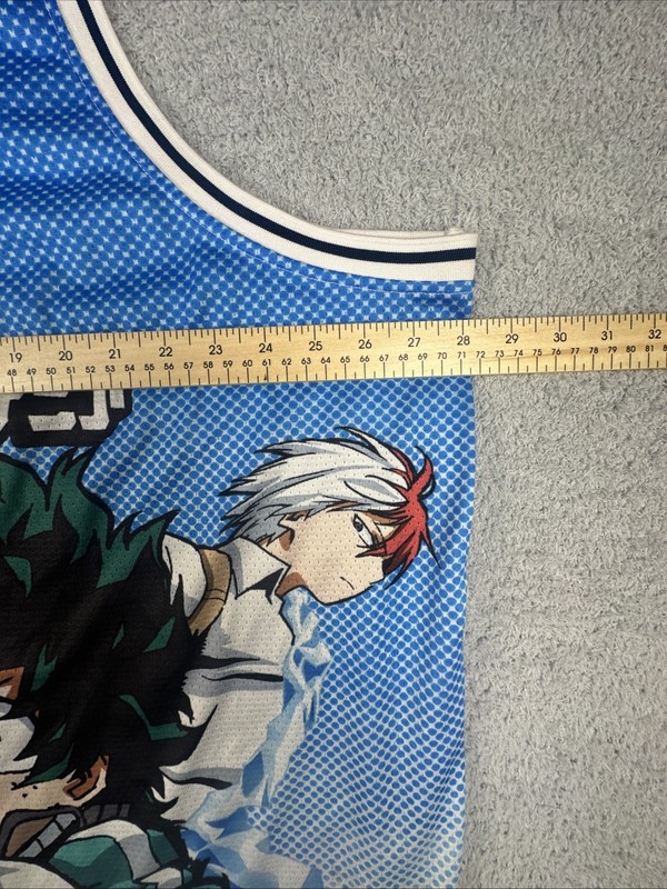 My Hero Academia Deku Todoroki Uraraka Plus Ultra Tank Shirt Jersey Size 2XL gallery