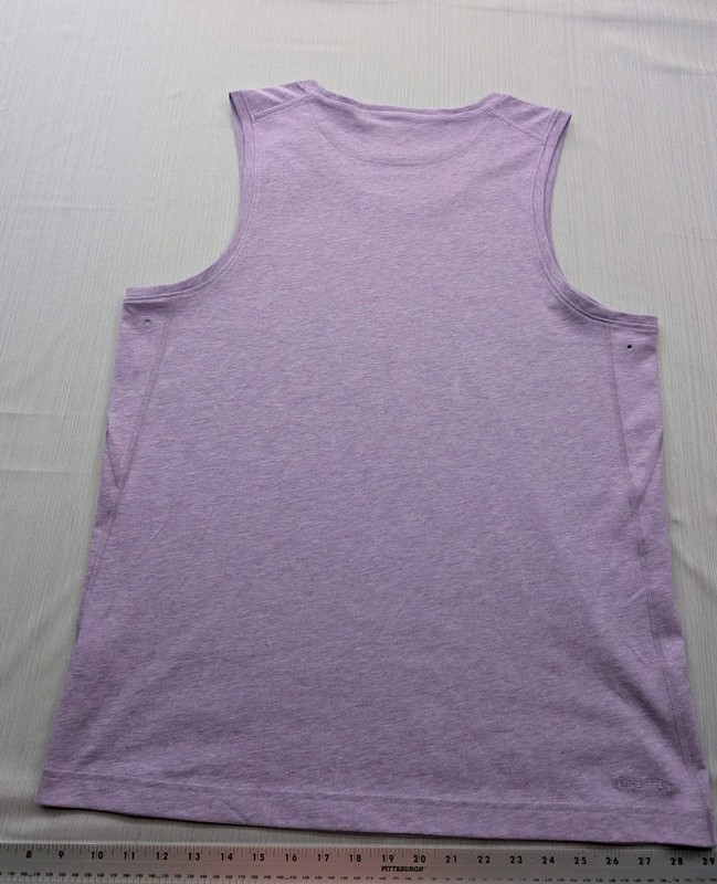 New Mens Nike Primary Dri-Fit Versatile Fitness Tank Top Size MEDIUM Lavender gallery