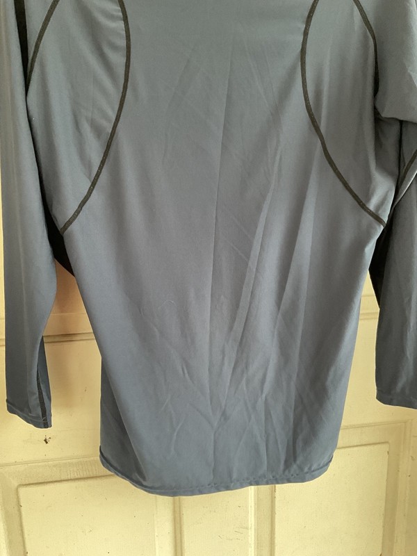 DEVOPS MENS COMPRESSION ATHLETIC SHIRT XL GRAY 42"C30"L gallery