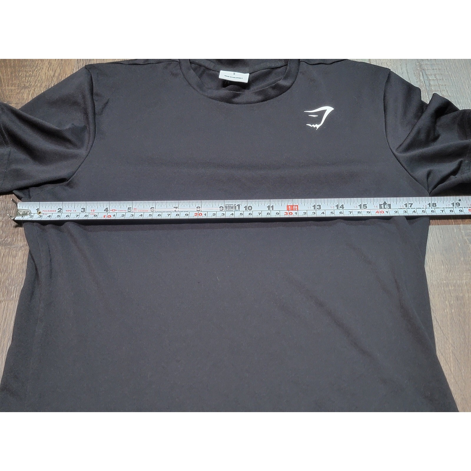 Gymshark Arrival T-Shirt Mens Small Black Short Sleeve Training Top A1A2X gallery