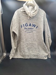 Figawi 50th Anniversary Women’s Large Gray High-Collar Long Sleeve Sweatshirt