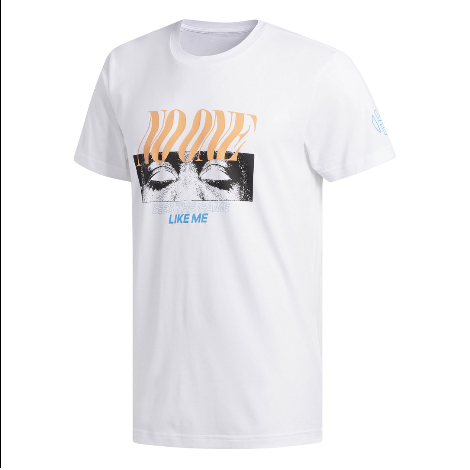 Adidas Basketball James Harden Men Art Graphic Tee DU6708 LARGE