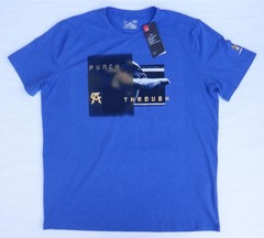 Under Armour Rare 2016-2017 Men’s L Canelo Alvarez Boxing Blue T Shirt Limited