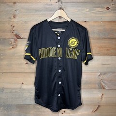Box Lunch Naruto Shippuden Hidden Leaf Baseball Jersey Uzumaki Ramen Men’s Sz S