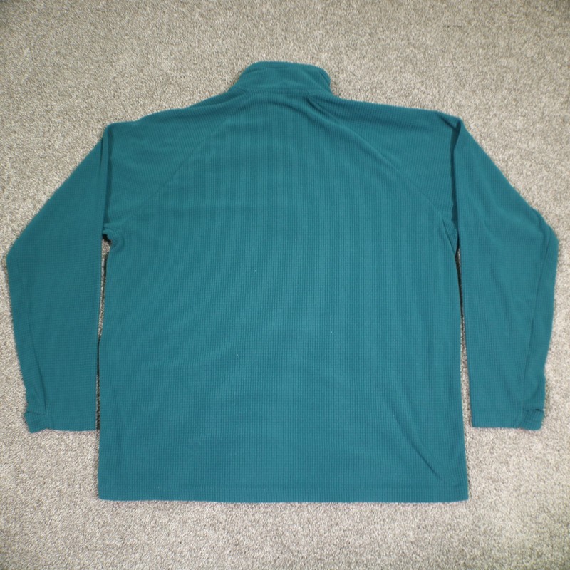 Outdoor Research OR Trail Mix Snap Pullover Waffle Knit Jacket Mens XL Blue gallery