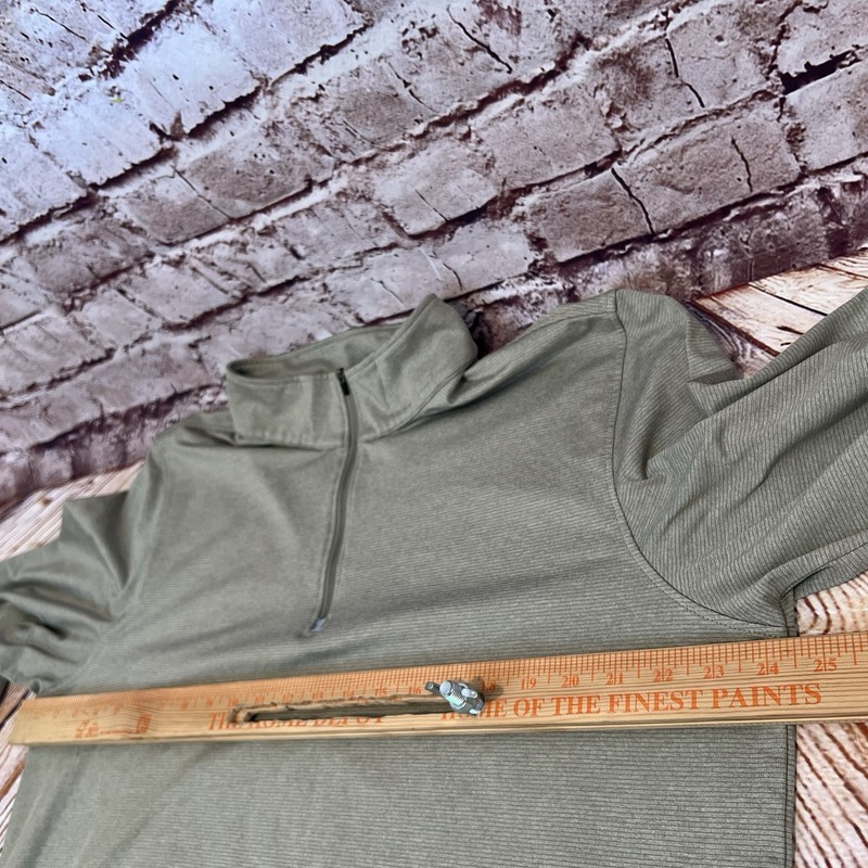Gerry Men’s Gray Athletic 1/4 Zip Long Sleeve Pullover Performance Sweater XL gallery