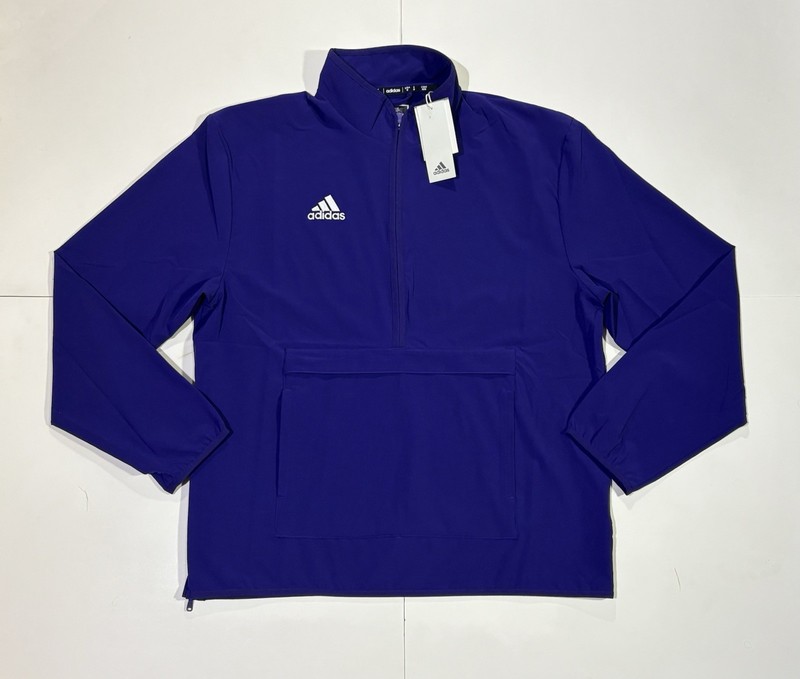 Adidas Men's Coach Long Sleeve 1/4 Zip Top Jacket IW2423 Size M NWT gallery