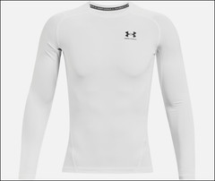 Under Armour Mens ColdGear Compression Shirt Lng Sleeve Tee NWT 1366068 MSRP $55