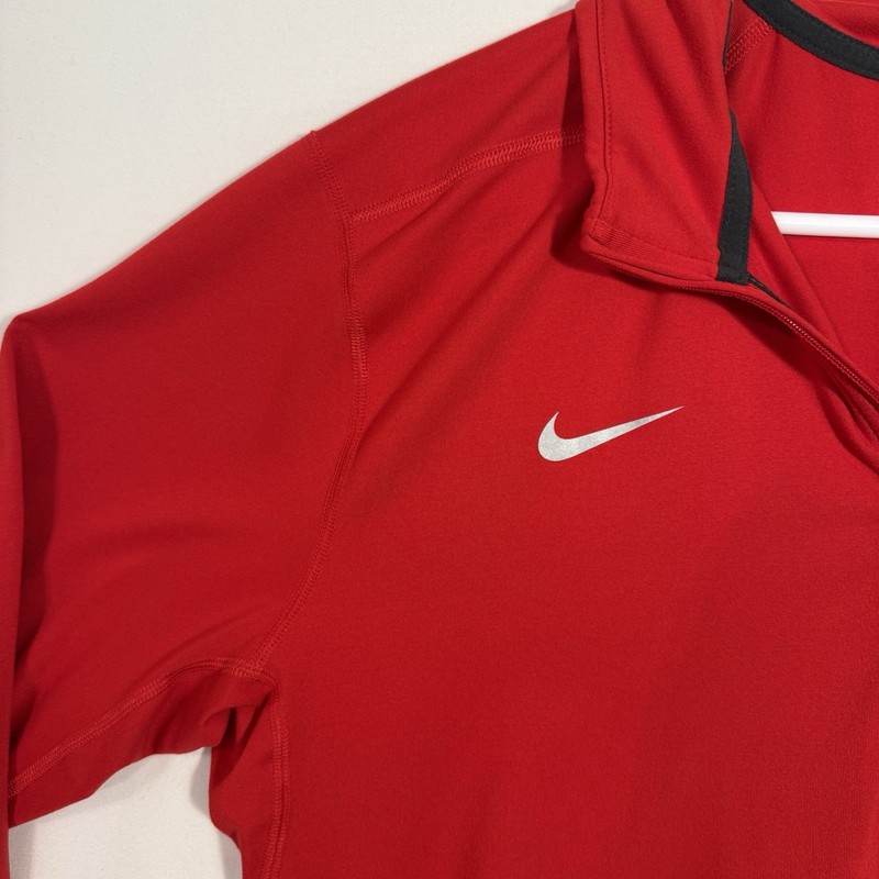 Belmont Bruins Nike Dri-Fit 1/4 Zip Pullover Men’s L Red Lightweight Active gallery