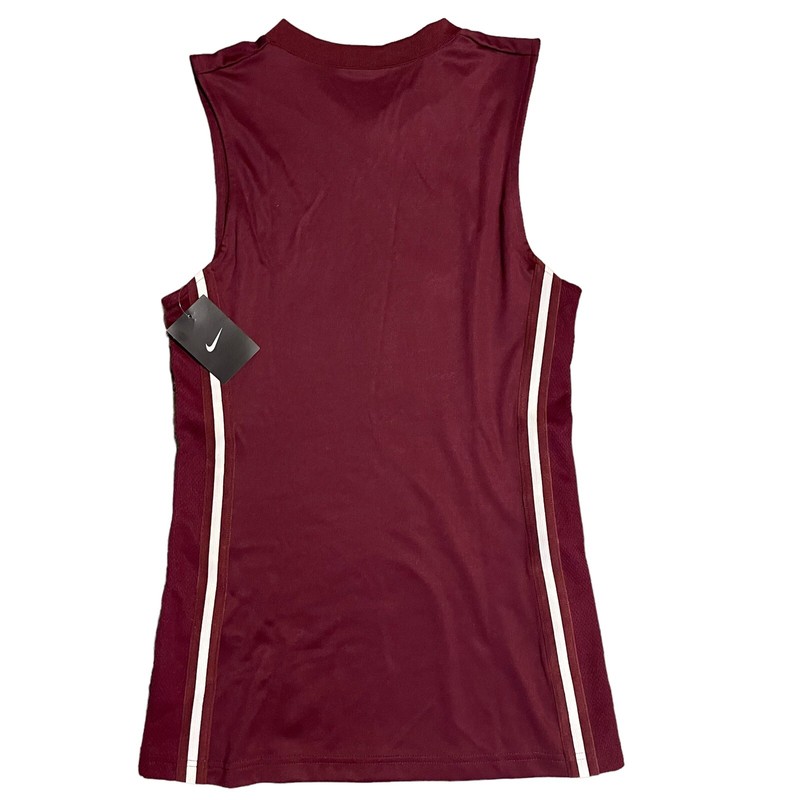 Nike Base Line Basketball Practice Jersey Men's Medium Maroon 509144 NWT gallery