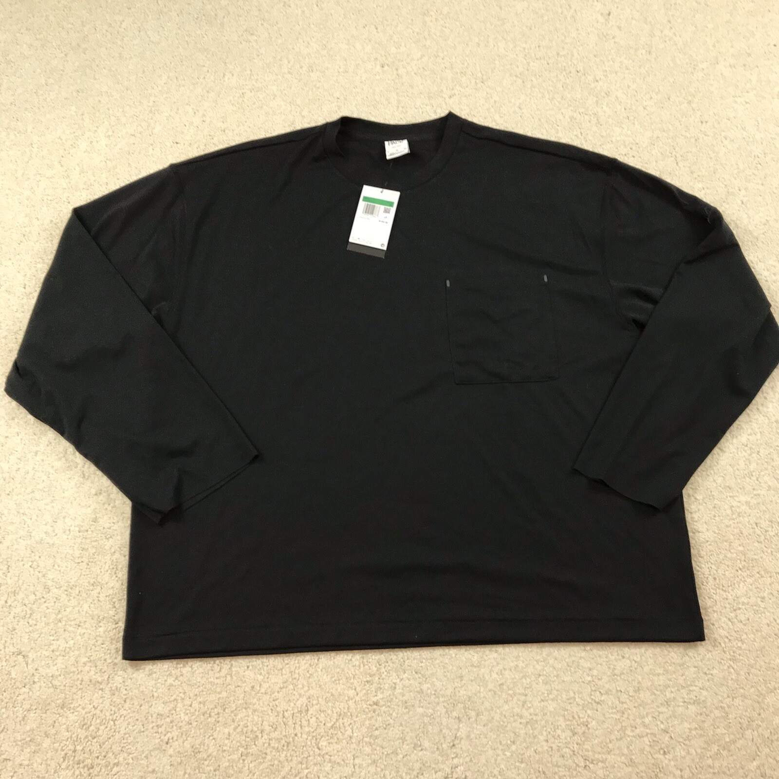 Nike Tech Pack Long Sleeve Shirt Mens XL Black Loose Fit FB7819-010 gallery