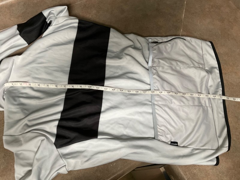 Men’s VOLER Super Thermal Gray Full Zip Jersey Jacket Large (CON85) gallery