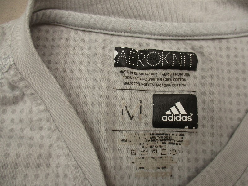 ADIDAS AEROKNIT Size M Mens Gray Breathable Short Sleeve Athletic T-Shirt 144 gallery