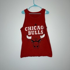 Y2K Chicago Bulls Derrick Rose Adidas Tank Top Red Men’s Size Large