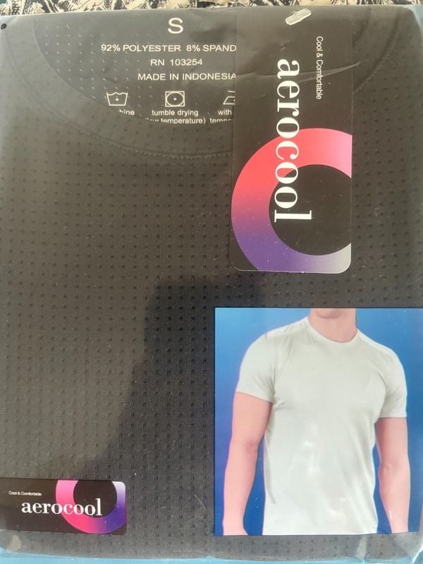 New - 3 Pieces Small My Own Skin Men's Aerocool Crewneck Short Sleeve gallery