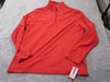 IZOD Performance Pullover Mens LT Red 1/4 Zip Mock Neck Shirt Top Big & Tall gallery