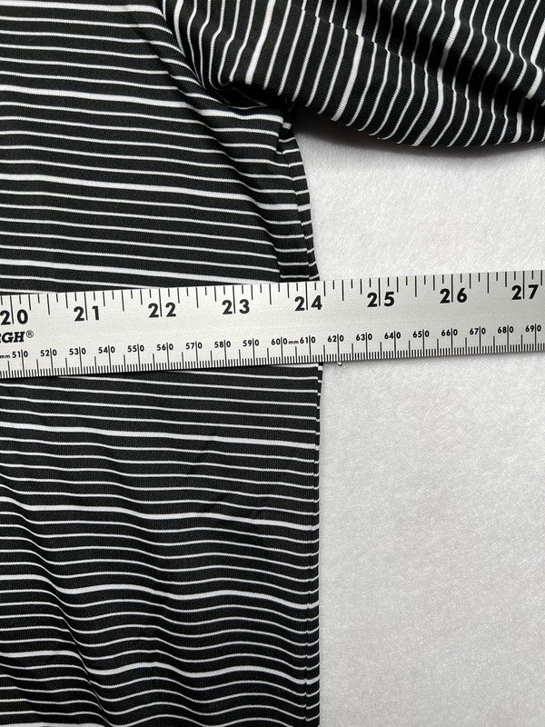 adidas climate men's Short Sleeve polo shirt Black W/White Stripes Size XL gallery