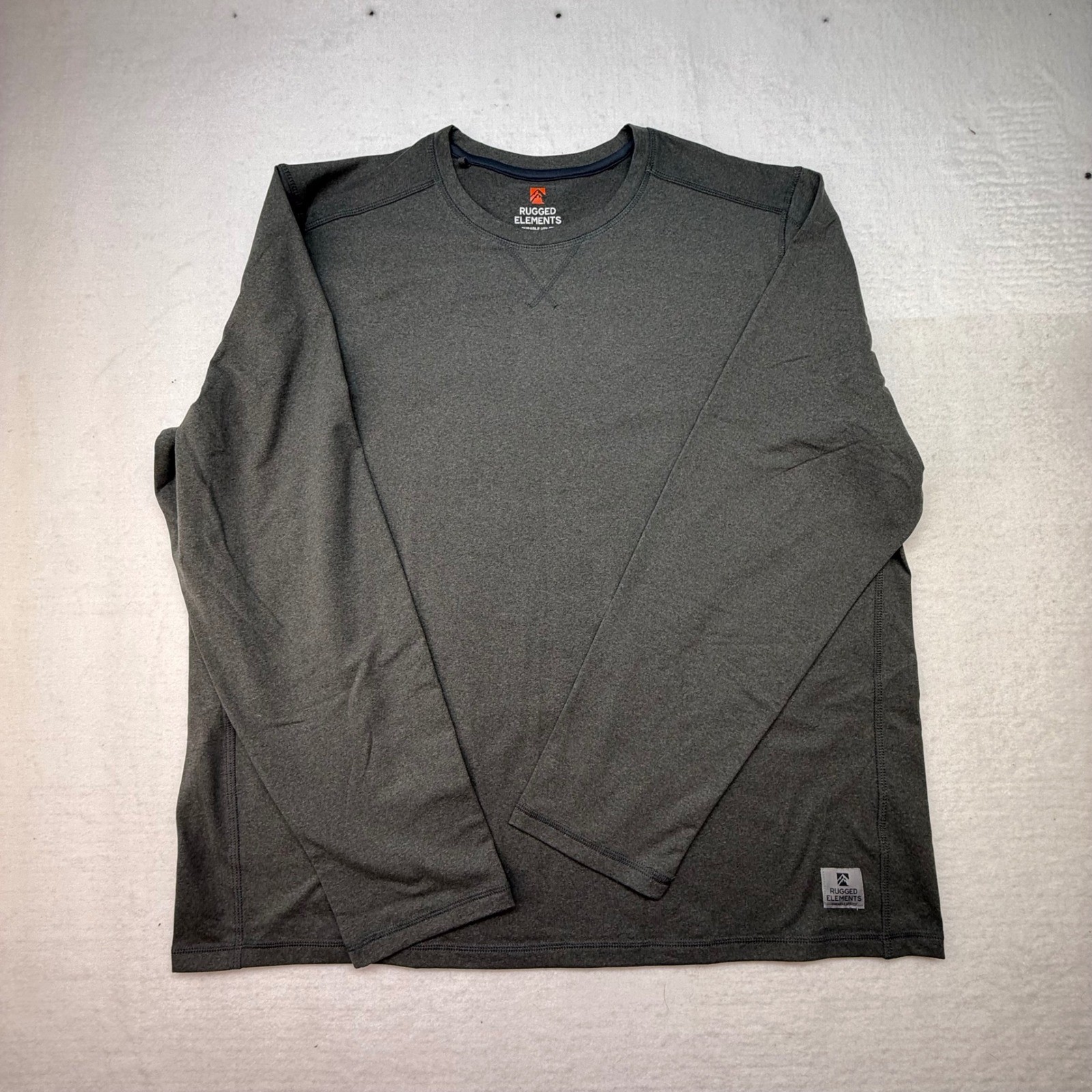 Rugged Elements XXL Long Sleeve Gray Athletic Shirt Mens Durable Utility gallery