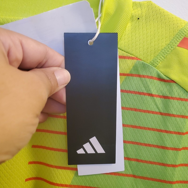 NWT Adidas T24 GK JSY Aeroready soccer jersey volt IK4906 NWT size M $110.00 gallery