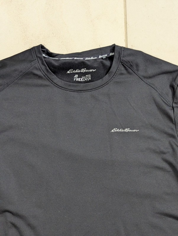 Eddie Bauer Men's Size Large FreeDry Athletic / Base Layer Top gallery
