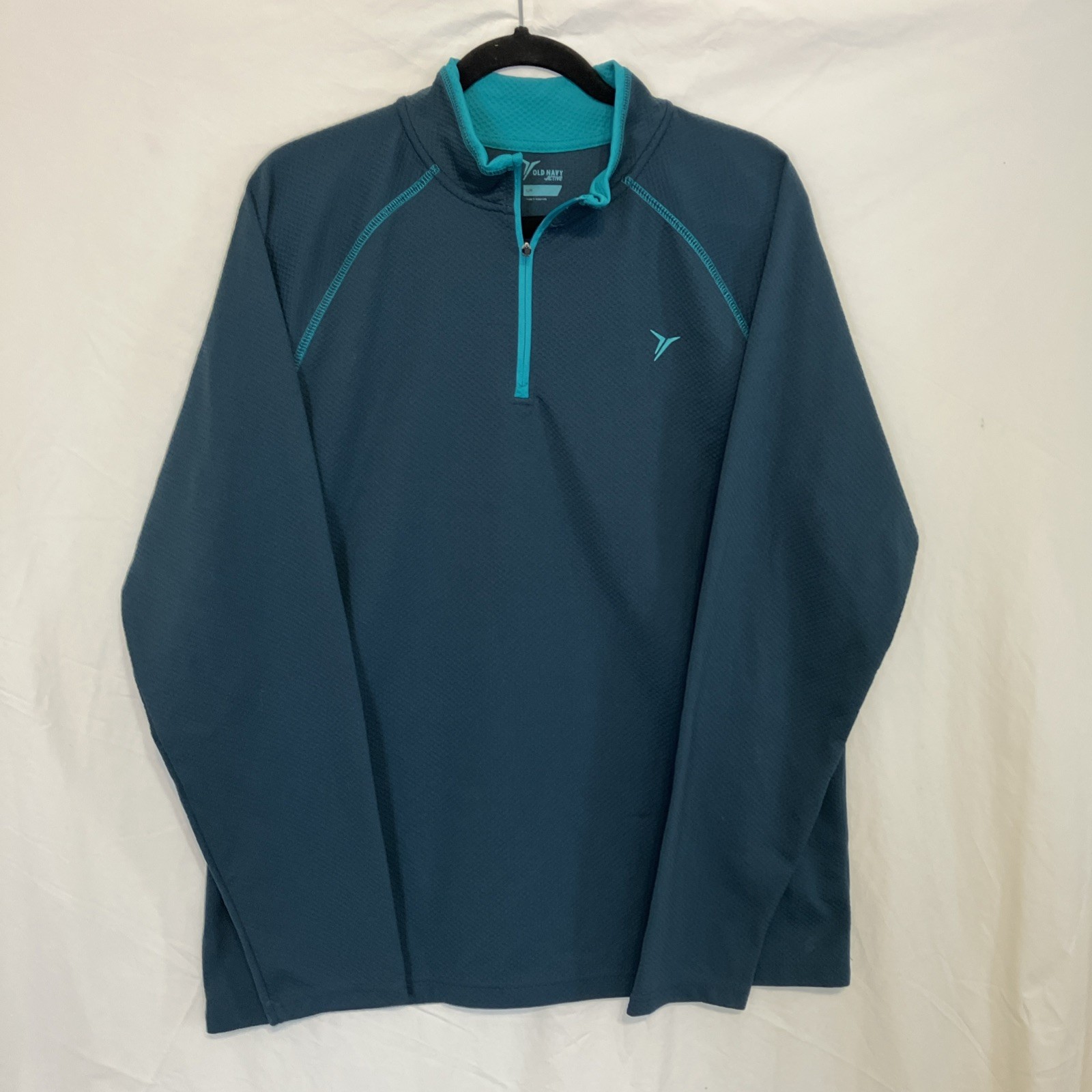 Old Navy Men’s Active Go Dry Quarter Zip Pullover Stretch L Simple gallery