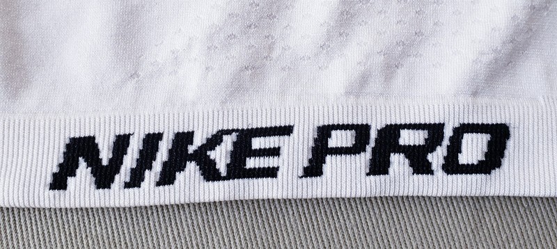 Nike Pro Compression Hooded Long Sleeve Pull Over Shirt. Men's XL White gallery