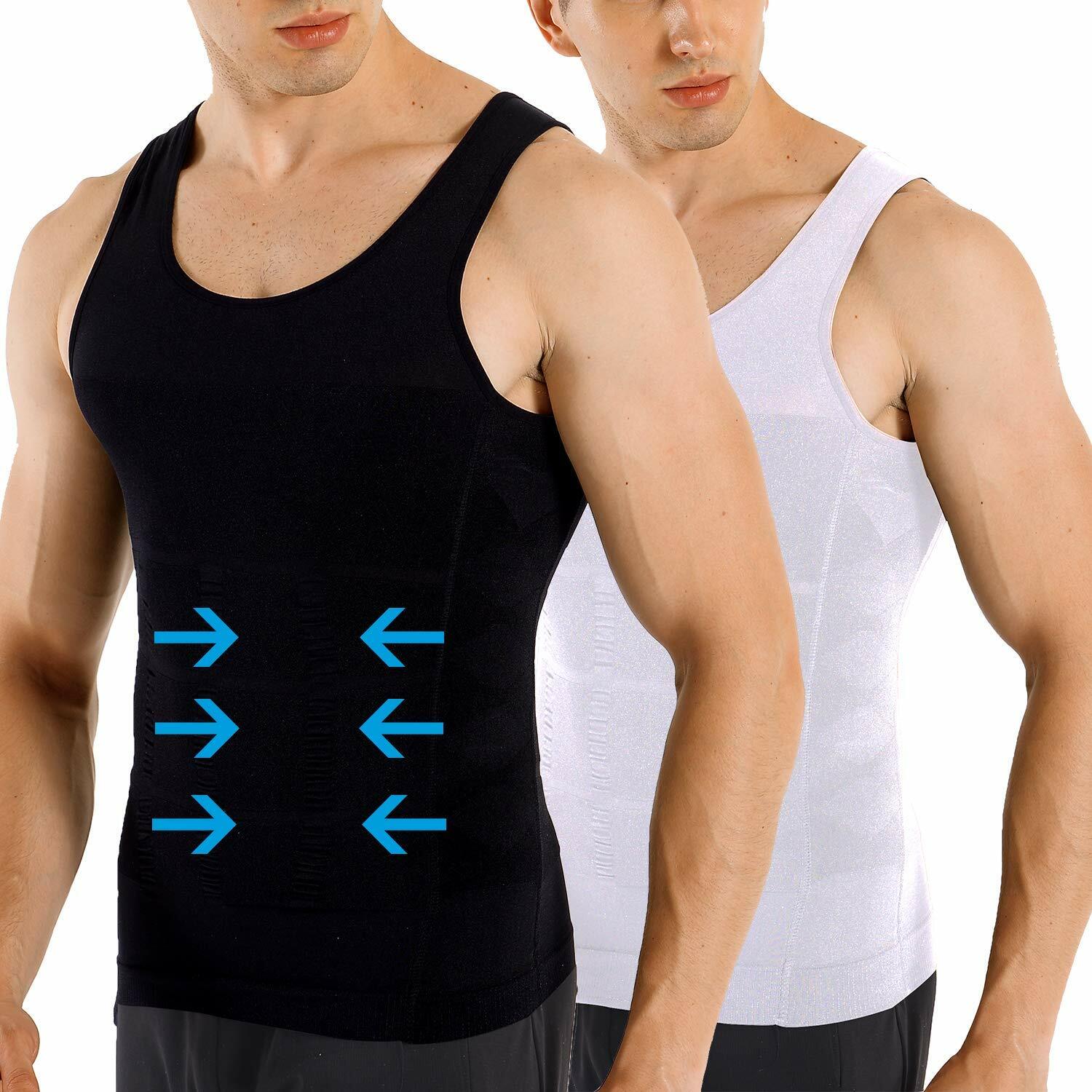 FAJAS PARA HOMBRES FAJA REDUCTORA DE HOMBRE MEN BODY SHAPER TUMMY CONTROL TANK gallery