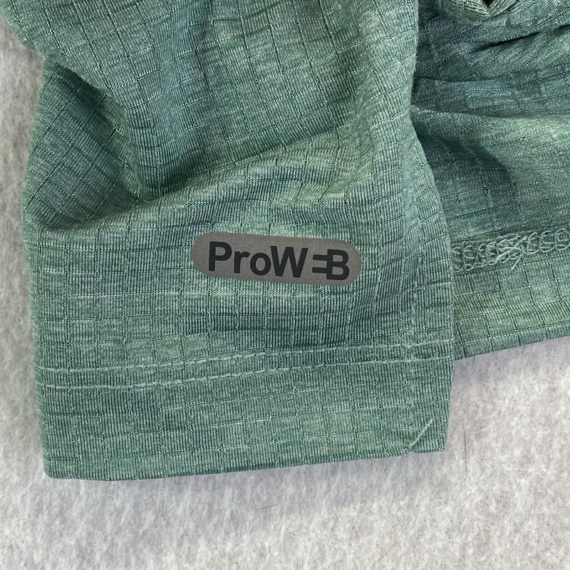 Spyder Active Quarter Zip Pullover Mens Large Green ProWB Stretch Athletic Top gallery