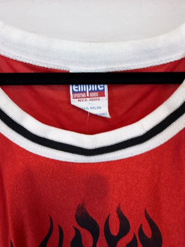 Vintage Hatebreed Basketball Jersey XXL Hardcore 90s Red 46-48 gallery