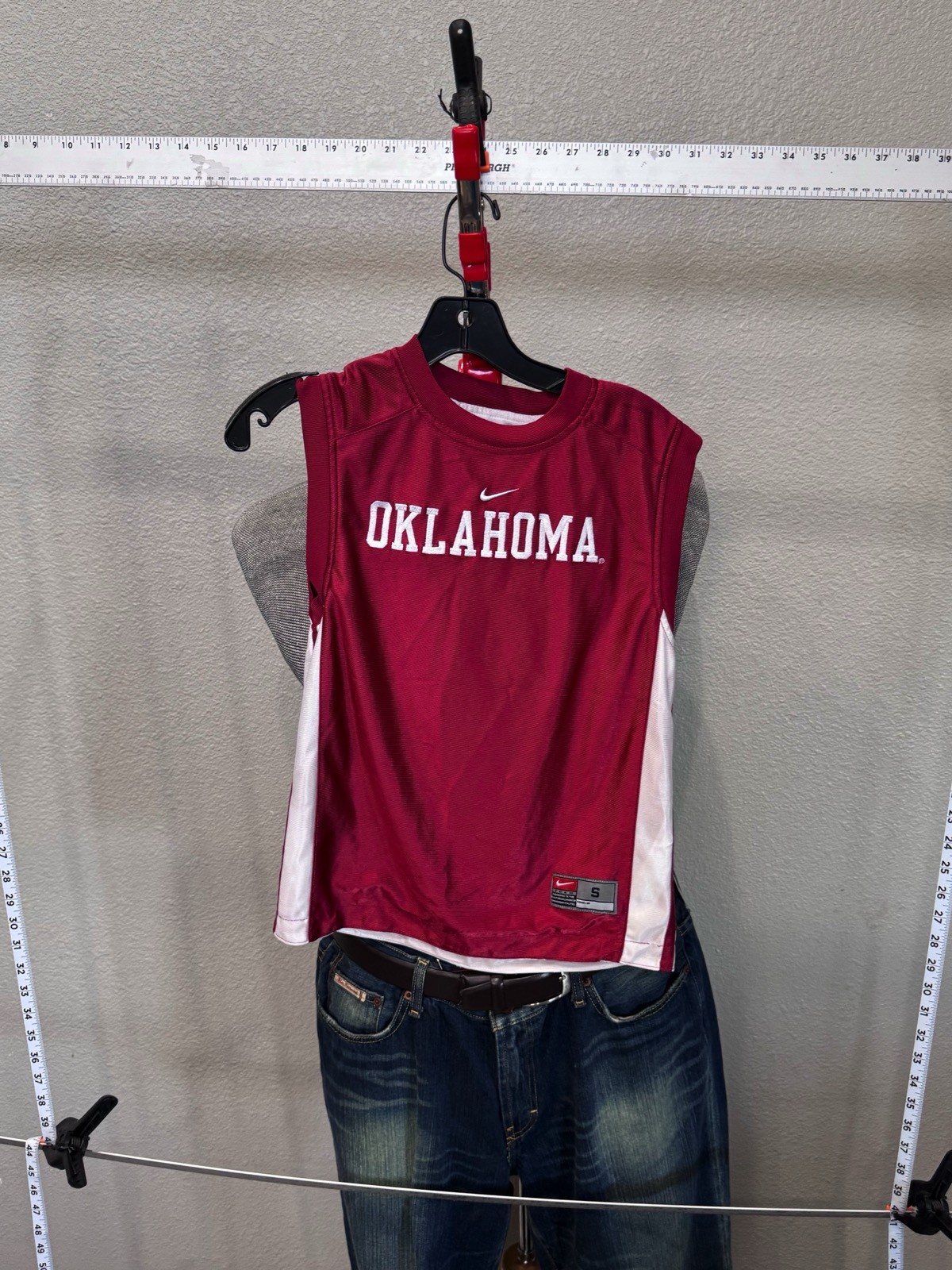 YOUTH Nike Oklahoma Basketball LONG SLEEVE SHIRT Small S gallery