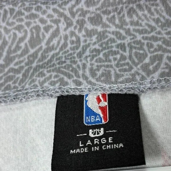 NBA Chicago Bulls Men's Baseball Jersey #66 Gray Red White L gallery
