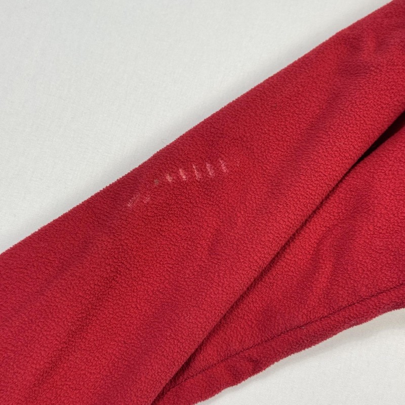 Nike Therma Pullover Mens XL Red 1/4 Zip Wolf Pack Fleece Long Sleeve Top gallery
