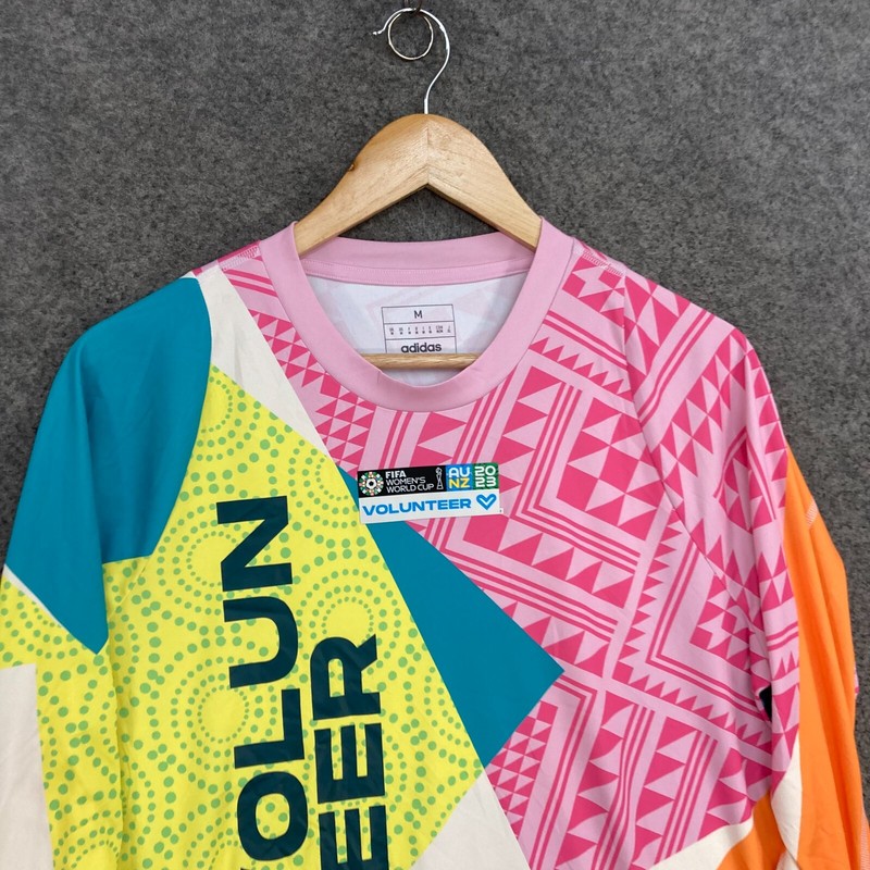 Adidas Shirt Mens M Medium FIFA World Cup 2023 Long Sleeve Australia 54722 gallery