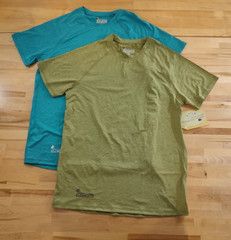 2 PACK Men’s Mossy Oak Elements UV Protection Active Shirt Size Small
