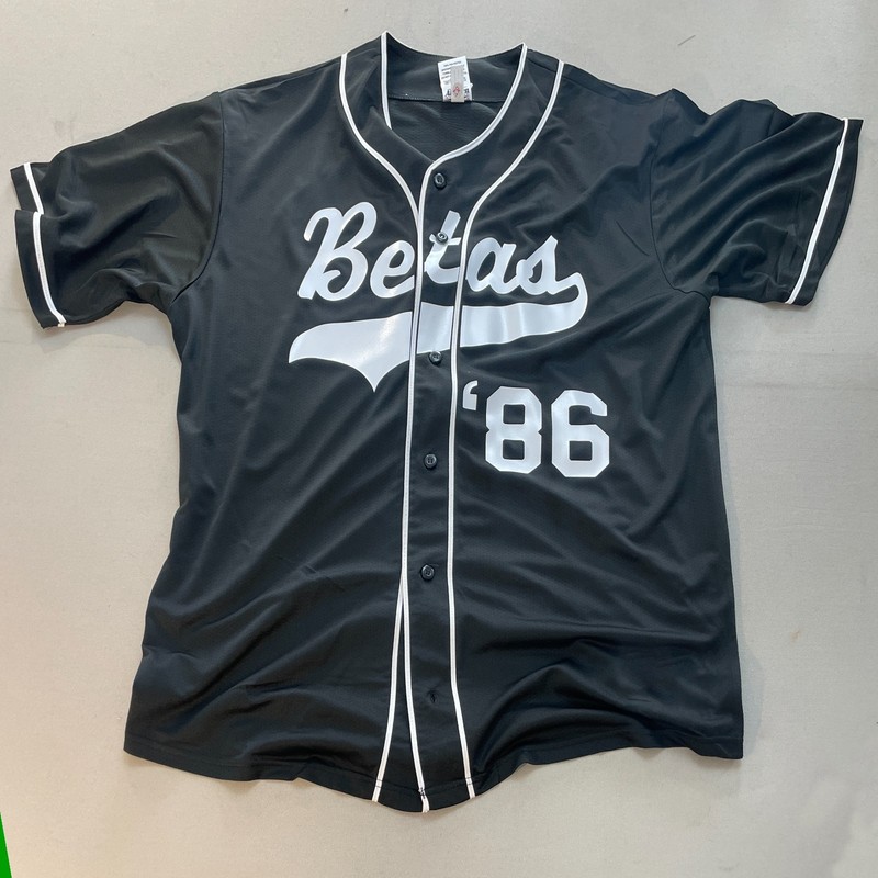 Custom Authentic Baseball Jersey - Classic Vinyl Lettering, Team Name & Number gallery