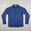 KJUS Mens 1/2 Zip Pullover Size Medium 50 Blue Keano Long Sleeve Midlayer Active gallery