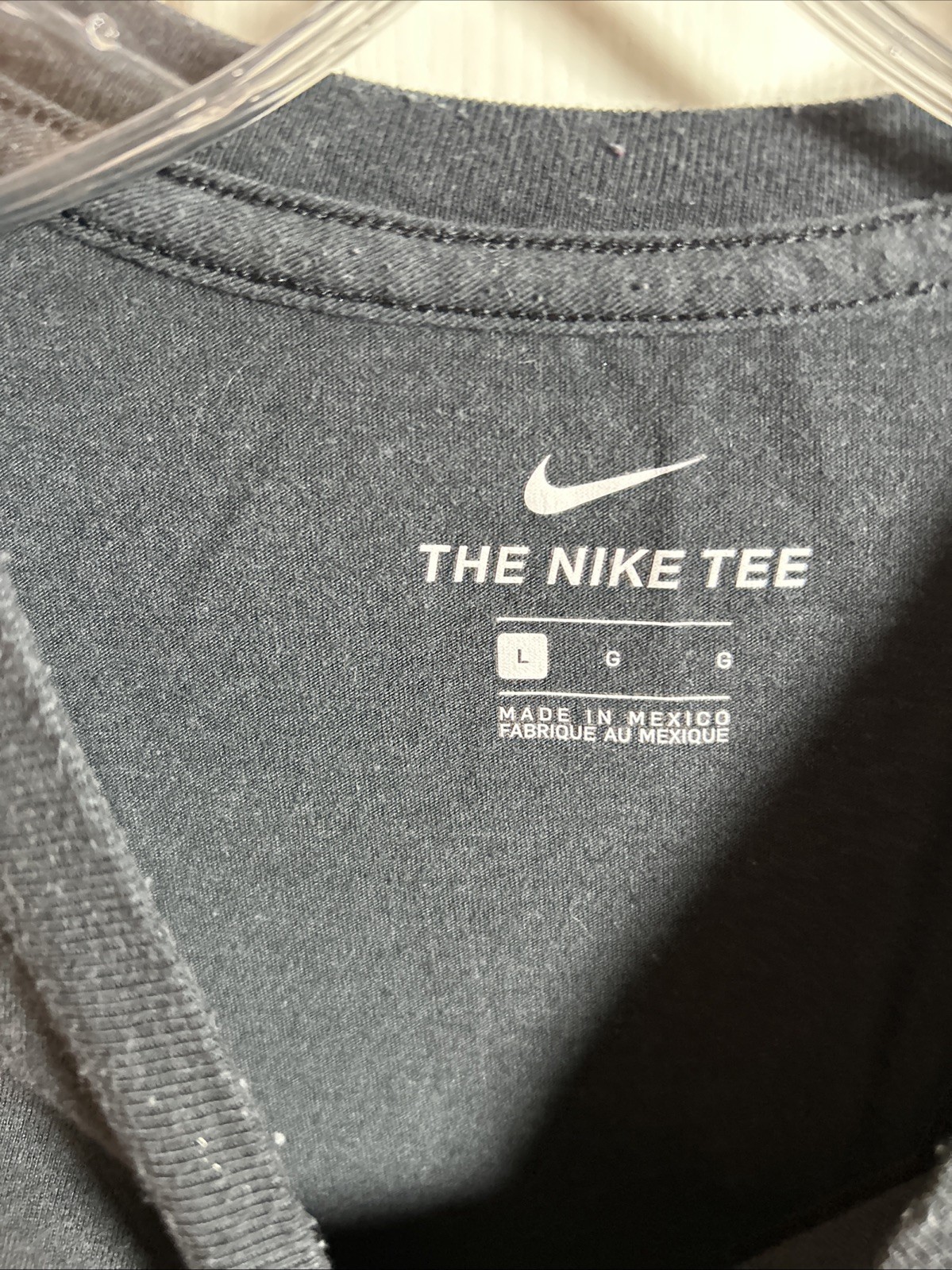 The Nike Tee Shirt Mens Large BSBL Baseball Short Sleeve Dri-Fit Crew Neck gallery