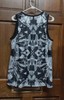 Waimea Black & White Geometric Print #11 Tank Top Jersey Men's Size L gallery