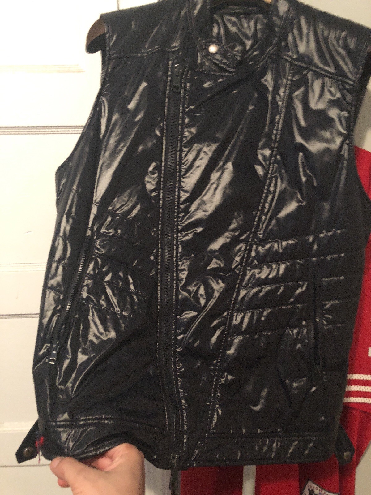 Gucci Sport Down Jacket Vest Navy Sleeveless Authentic Men EU54 / US44 gallery