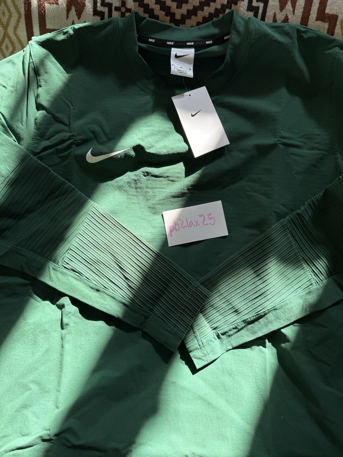 Nike Dri-FIT Lightweight Player Pullover Green Size Medium FD4291-315 Baseball gallery