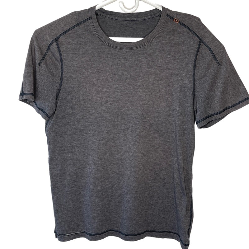 Lululemon Tee Shirt Mens Size Small Medium Gray SS No Tags Please See Pictures gallery