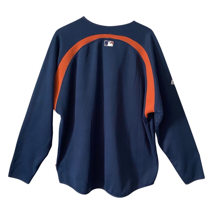 Majestic MLB 2007 World Series Therma Base Pullover Blue Men XXL Long Sleeve gallery