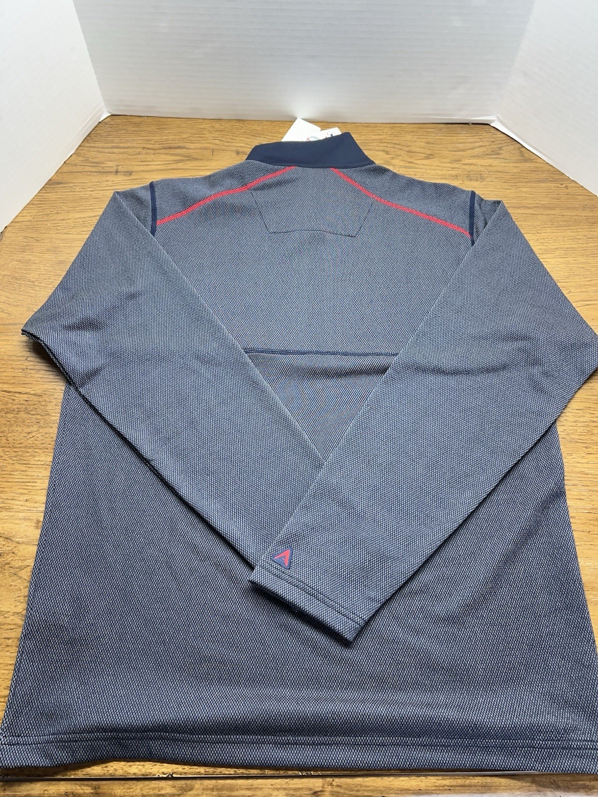 Minnesota Twins Shirt Mens Medium Antigua Activewear Long Sleeve Quarter Zip NWT gallery