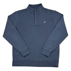 Travis Mathew 1/4 Zip Pullover Air Force One Golf Invitational Mens Medium Blue