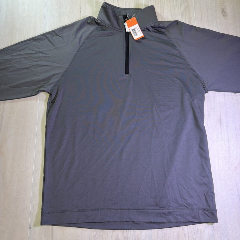 C-BUK By Cutter & Buck 1/4 Zip Pullover Men's Size Large Gray New W/ Tags gallery