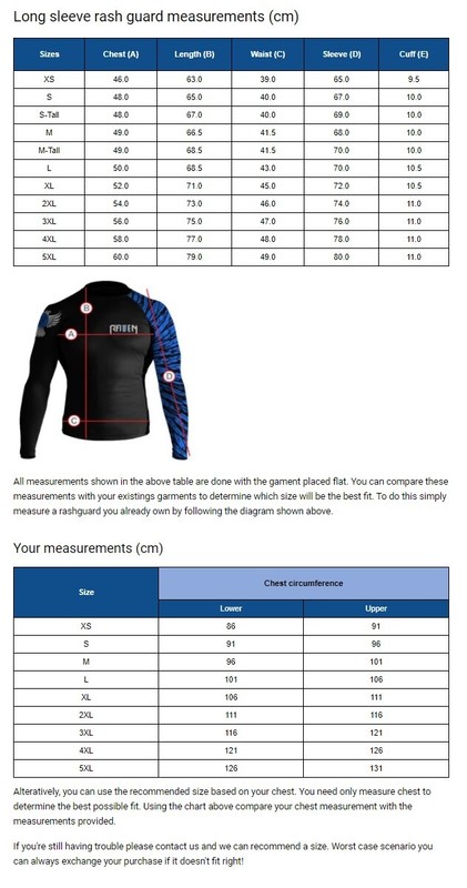 Raven Fightwear Ranked BJJ Men's Long Sleeve Rashguard Various Colours & Styles gallery