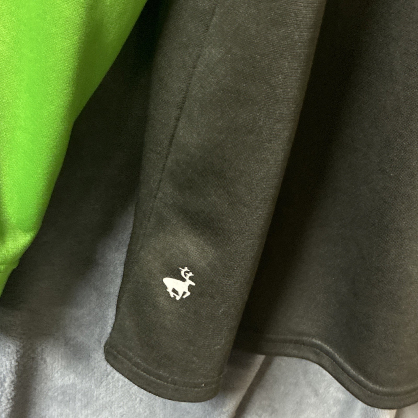 Michel Rouen Performance Sweat Colorblock Men's Pullover 1/4 Zip Mock Neck 3XL gallery