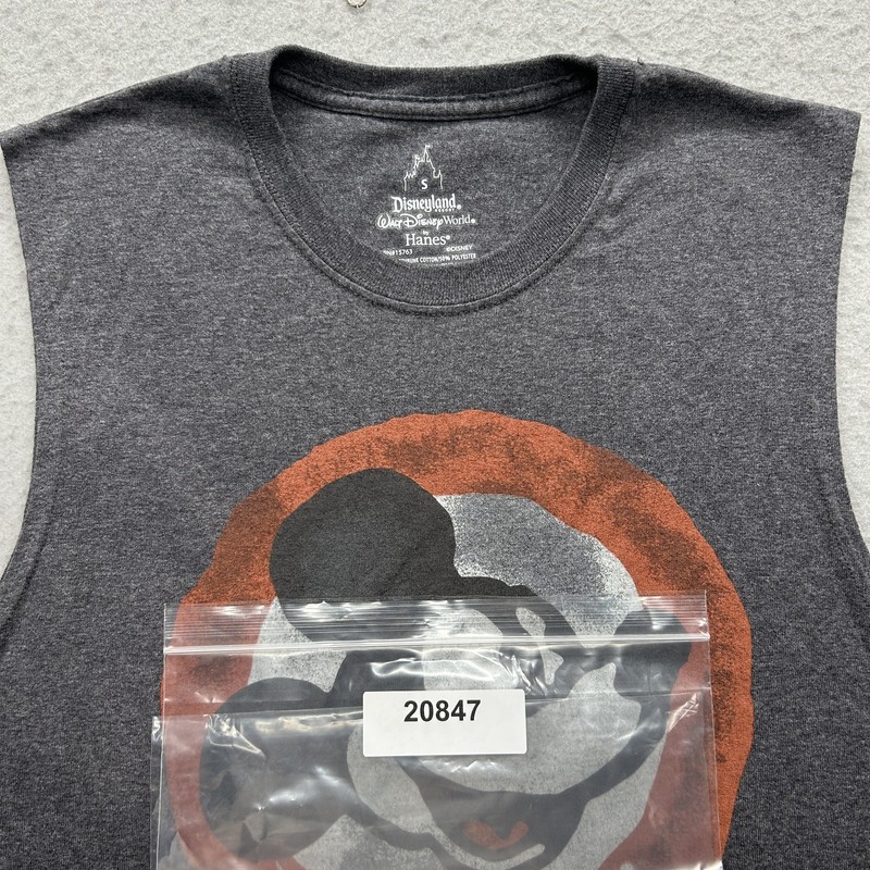 Disneyland Mickey Mouse Men's Tank Top Size Small Gray gallery