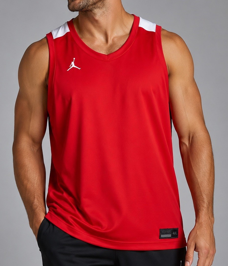 Nike Jordan Basketball Tank Top 4XL Red Jumpman Dri-FIT NWT FQ5296-657 NEW gallery