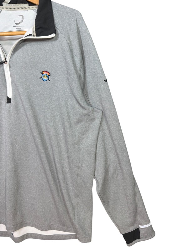 Zero Restriction Quarter Zip Men's Sz XL De Wafelbakkers Lightweight Soft Waffle gallery